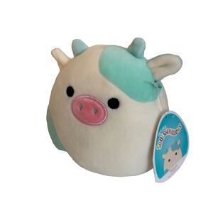 Squishmallow Belana Cow Plush Stuffed Animal 5" NWT